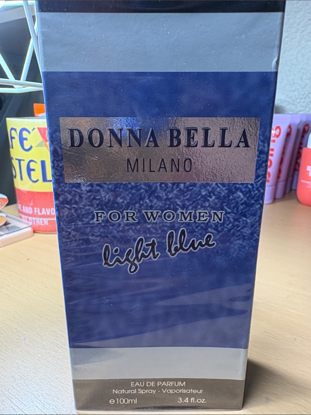 Donna Bella Milano Light Blue Eau de Parfum for Women - Light Blue